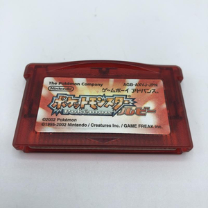 【中古】GBA）ポケットモンスター(ルビー)