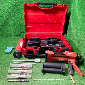 菰睦a422 ヒルティ HILTI 手動式接着剤ディスペンサー「HDM330」カプセルホルダー「HIT-CB330」ブラッシング「HIT-RB」他☆計9点セット