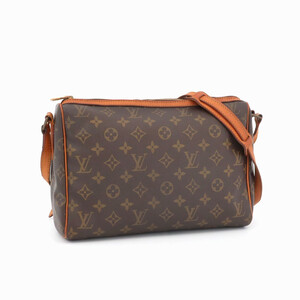 ルイヴィトン LOUIS VUITTON モノグラム チュールリー ショルダーバッグ 斜め掛け ブラウン メンズ レディース レザー M51348