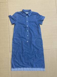 JUNYA WATANABE COMME des GARCONS Denim One Piece/Blue/Size S/ジュンヤワタナベ コムデギャルソン デニム ワンピース