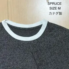 SPRUCE スプルース SHIPS シップス Tシャツ 半袖 リンガー M