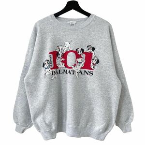 ■激レア ■90s USA製 101匹わんちゃん スウェット XL disney ディズニー pixar ピクサーTシャツ ビンテージ