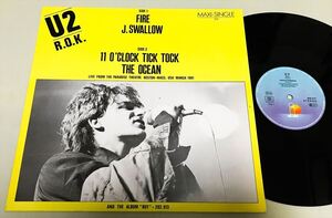 ◆EU ORG 12インチ◆ U2 / R.O.K. ◆4曲入りEP