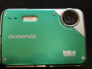 OL200-X560WP-1 OLYMPUS製デジタルカメラ X-560WP（グリーン）