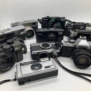 FUJIFILM FUJICA フジカ 富士フイルム フィルムカメラ コンパクトカメラ V2 10個 まとめて【動作未確認 ジャンク】