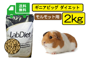 【期間限定SALE大特価】※送料無料2ｋｇ【ラブダイエット5025】モルモット用フード ギニアピッグダイエット lab diet