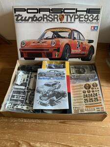 【未組立】TAMIYA 1/12 ビックスケールシリーズ 18 ポルシェ ターボRSR(934レーシング）レーシングカー プラモデル PORSCHE タミヤ