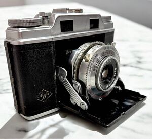 【ジャンク】アグファ Agfa Solinette Solinar 50mm F3.5 蛇腹カメラ　レトロ