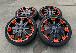 傷小！美品！ BADX ロクサーニ バトルシップ4 16×5.5J +48 4穴 PCD100 EAGLE LS2000 165/45R16 4本セット Nシリーズなど！ 軽四 カスタム