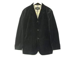 1円 ■美品■ BURBERRY バーバリーブラックレーベル ウール ジャケット アウター 上着 表記サイズ M 洋服 メンズ ネイビー系 FL3394