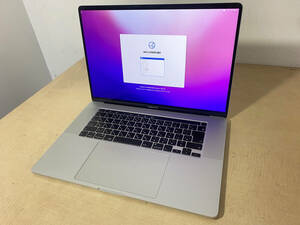 【117】Apple MacBook Pro 16-inch,2019 シルバー Core i9 2.3GHz/32GB/SSD1TB/macOS Monterey