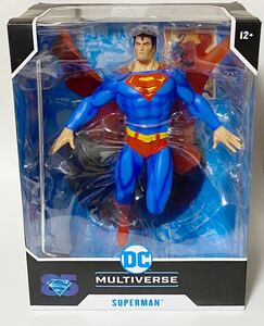 【新品未開封】DCマルチバース 12インチ・ポーズドスタチュー スーパーマン [Superman：For Tomorrow]アメコミ マクファーレントイズ