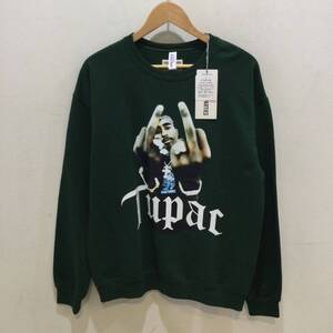 WACKOMARIA ワコマリア 2023 S/S 2pac Heavy Weight Sweat Shirt ヘビーウェイトスウェット グリーン M 626135