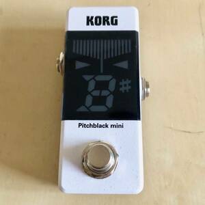 KORG Pitchblack mini ピッチブラック ミニ ペダルチューナー