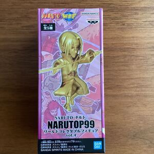 【新品未開封】☆うちはイタチ　ゴールドver.☆NARUTO-ナルト- ワールドコレクタブルフィギュア -NARUTOP99- vol.4