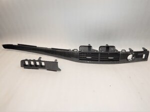 M864Z12-2 エスティマ ACR55W【純正 黒木目 インパネ 2点セット】50系 黒ウッド インストルメントクラスタフィニッシュパネル 吹出し口