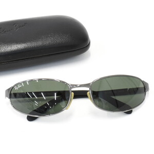 1円 ◆美品 RayBan レイバン サングラス アイウェア スカイウォーク RB3142 メタル グレー ブラック◆E.Ble.tI-18