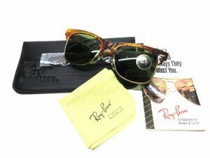 未使用 B&L RayBan WAYFARER MAX 1 ボシュロム レイバン ウェイファーラーマックス1/#3（ミドルグリーン）サングラス/USA/米国製