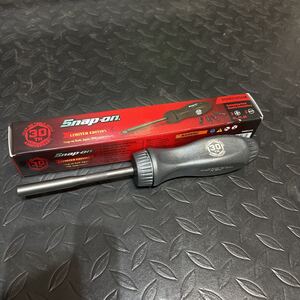 スナップオン　Snap-on ラチェットドライバー 30周年記念 限定 ガンメタ アメリカ Snap-on ガレージ ssdmr4bsj30