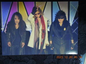 X JAPAN ブロマイド ⑦ / YOSHIKI Toshl PATA / TOSHI 龍玄とし / 生写真