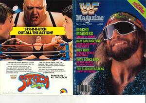 WWF マガジン 1987年 12月号 アメリカンプロレス ハルク・ホーガン ランディー・サベージ エリザベス クラッシャー・バンバン・ビガロ 洋書