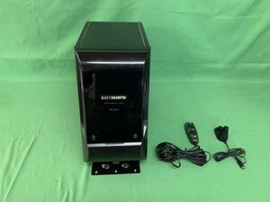 KW039 中古 カロッツェリア carrozzeria アンプ内蔵 サブウーファー ウーハー TS-WX88A オーディオ リモコン TXC1267 動作未確認