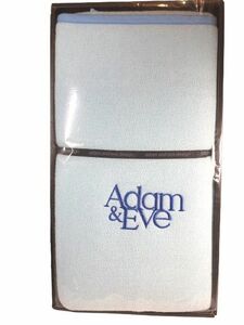 Adam&Eve アダム＆イブ 掛けカバー 水色 未使用 S0