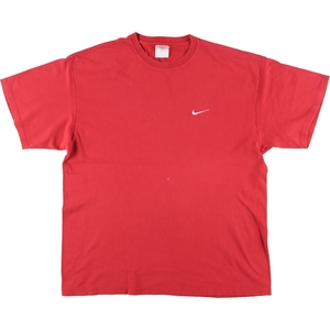 古着 90年代 ナイキ NIKE ワンポイントロゴTシャツ USA製 メンズXL ヴィンテージ /eaa457355