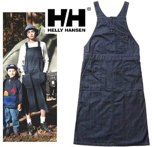 新品完売　H/H HELLY HANSEN ヘリーハンセン 　難燃デニムワンピース　L ザ・ノース・フェイス路面店購入