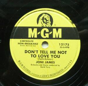 ◆ JONI JAMES / Don