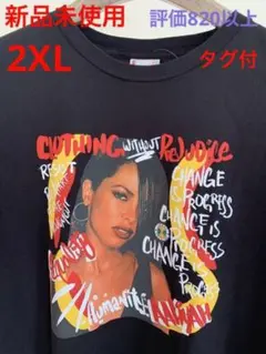 ◼️新品未使用◼️AALIYAH◼️US  T◼️2XL◼️クロスカラーズ◼️RAP T◼️