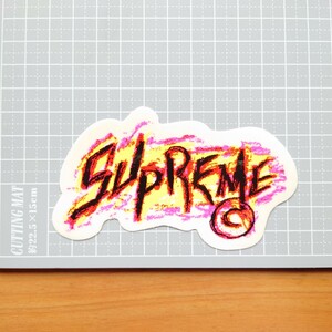 シュプリーム ステッカー SCRATCH 20AW 正規品 送料無料!! 匿名配送 追跡可能 SUPREME Supreme supreme