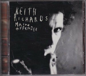 CD(U.S.A.) 　Keith Richards:Main Offender (Virgin V2-86499)