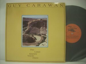 ■ 輸入USA盤 LP 　GUY CARAWAN　WITH CANDIE CARAWAN / THE LAND KNOWS YOU