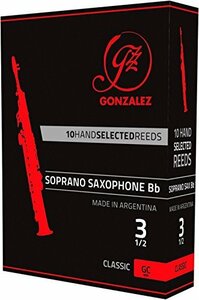 Gonzalez Reeds Classic Model　ゴンザレス　ソプラノサックスリード　クラシックモデル (3)