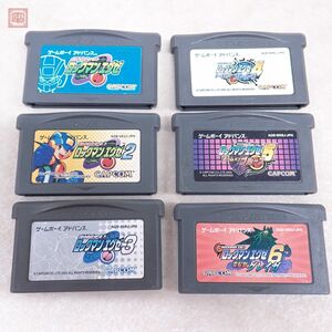 ※ソフトのみ GBA ゲームボーイアドバンス ロックマンエグゼ/2/3/4/5/6 ロックマンシリーズ 計 6本セット カプコン CAPCOM【10