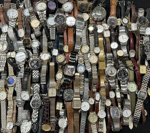 腕時計 大量 約 13.2kg セット まとめて 時計 SEIKO CYMA CITIZEN Yves Saint Laurent CASIO WIRED 等 ジャンク F245