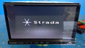 (S)　Panasonic パナソニック Strada ストラーダ CN-RX03D 2016年地図データ メモリーナビ Bluetooth CD DVD Blu-ray フルセグ FM 音の匠