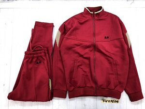 TM sports レディース ジャージ 上下セットアップ 上L 下M 赤