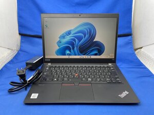 【Lenovo】ThinkPad T14s Gen1 20T1S6AU00 Core i7-10510U メモリ16GB SSD256GB NVMe Windows11Pro 14インチ FHD 中古ノートPC