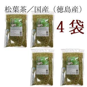 松葉茶100g×4袋／ 令和6年収穫 徳島県産 無農薬 国産赤松 自然栽培