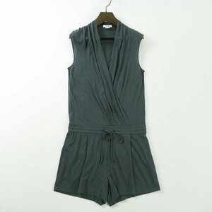 r4a071214★HELMUT LANG ヘルムートラング オールインワン ブルーグレー系 レディース S