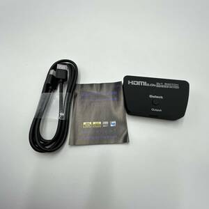 NEWCARE HDMI 切替器 A971 4K@60Hz 3入力1 出力 HDMI セレクター 分配器 3ポートに対応 手動切り替え 電源不要のHDMI スイッチャー