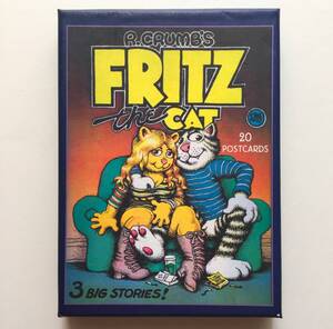 ◆ビンテージ Robert Crumb Flitz the Cat ポストカードブック 2006年 フリッツザキャット 生産終了品 ロバートクラム 