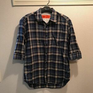 Dickies 7分丈シャツ L