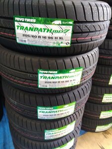 2023～24年製　mp7 205/60R16 ４本　TOYO TIRE トランパス　個人宅配達OK　新品　未使用