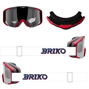 BRIKO ブリコ 2025 VENY ゴーグル レッド 新品　26116BW 