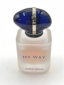 【残量80%程度】Giorgio Armani　ジョルジオ アルマーニ オードパルファム MY WAY　香水　30ml