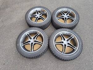 美品　アドバン　AVS VS5 17インチ 235/45R17 8J PCD114.3　 スープラ 180SX スカイライン RX-7 ランサー　インプレッサ　GTR jza80 jza70