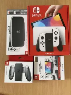 Nintendo Switch 有機ELモデル ホワイト+周辺機器